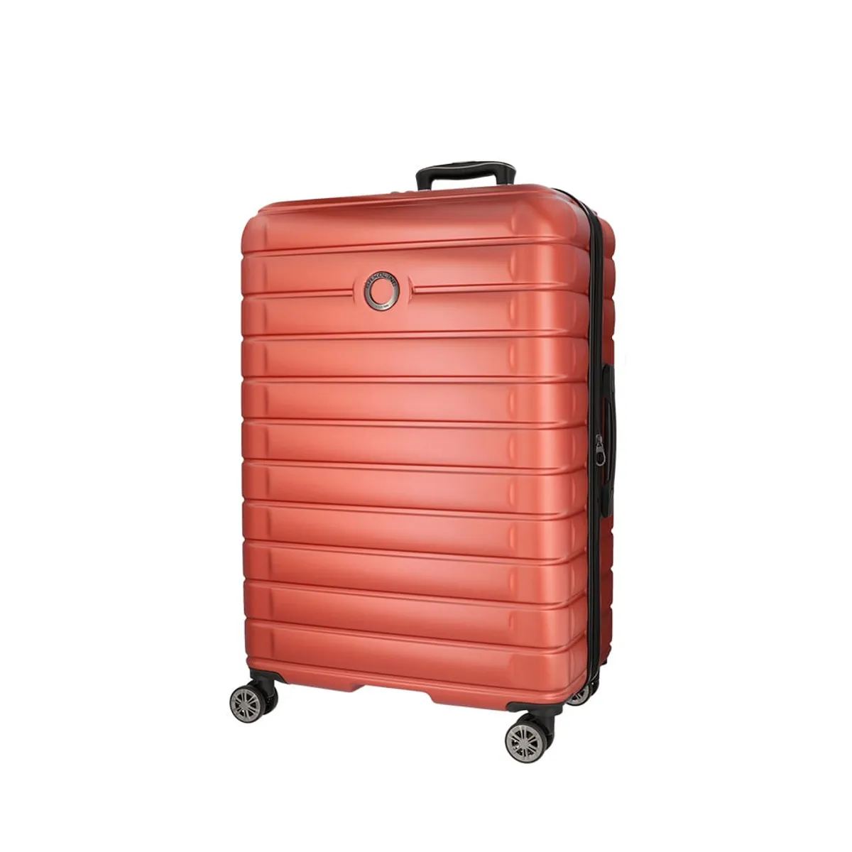 SAXOLINE - Maleta de Viaje Saxoline Spinwave Mediana Naranja Rígida Expandible