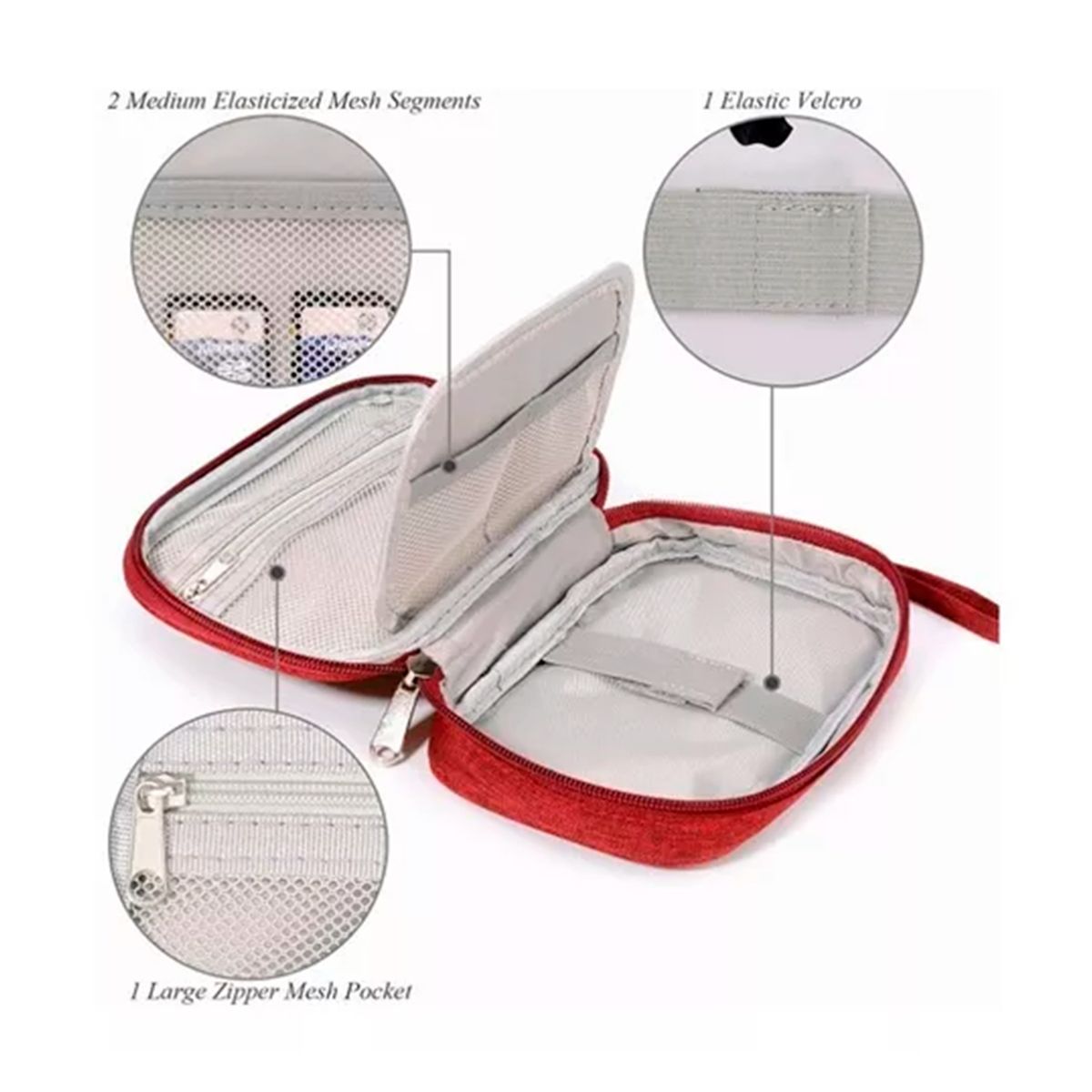 GENERICO - Bolso Organizador De Cables Para Viaje