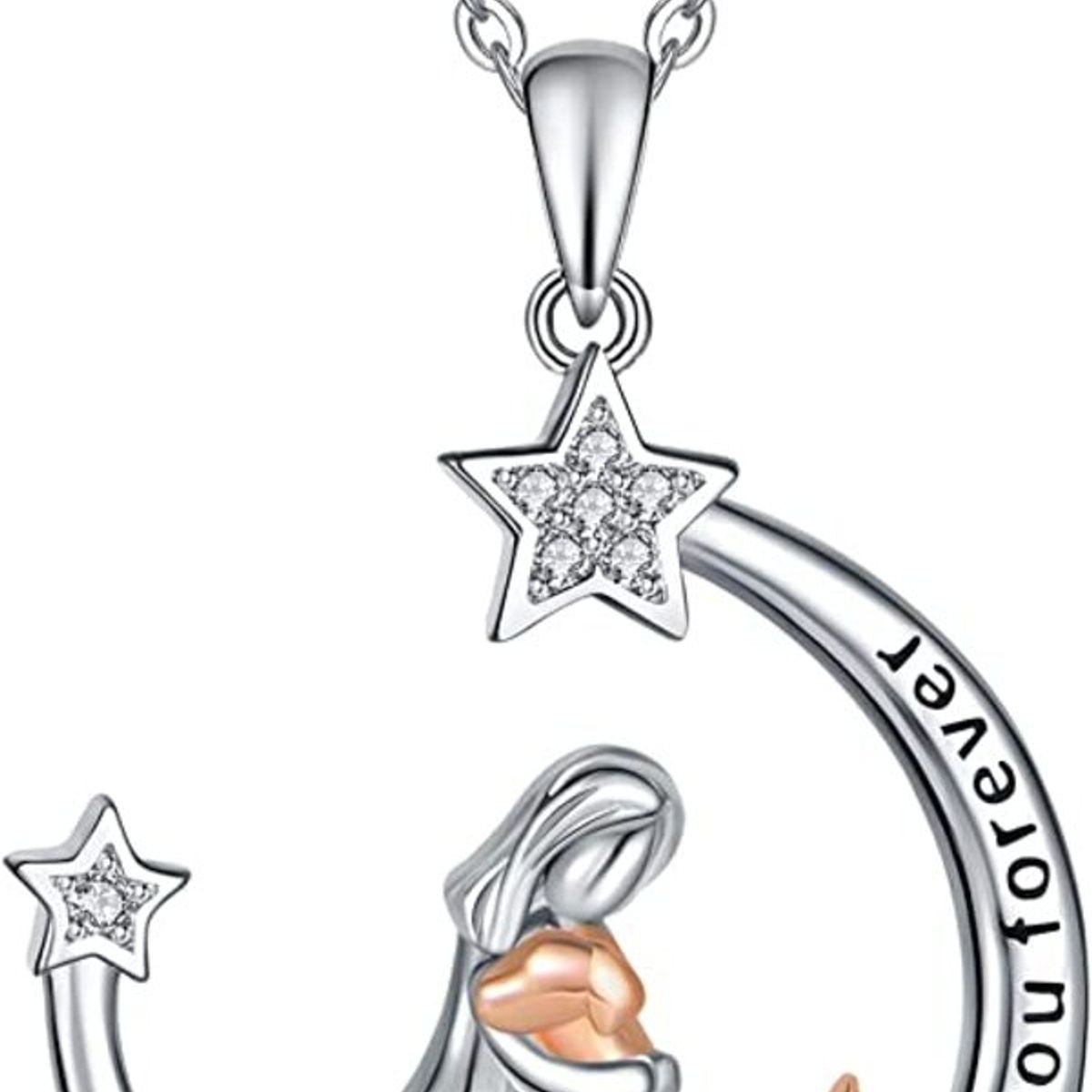 GENERICO - Collar mujer perro mascota plata 925