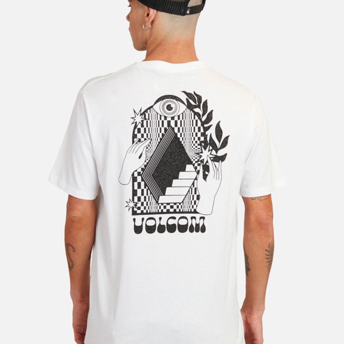 VOLCOM - Polera M/C Show Girls Blanco Hombre Volcom