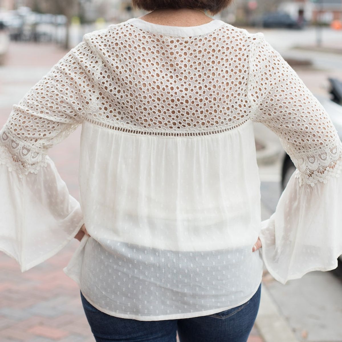 ARRAKASTA - Blusa detalles de broderie