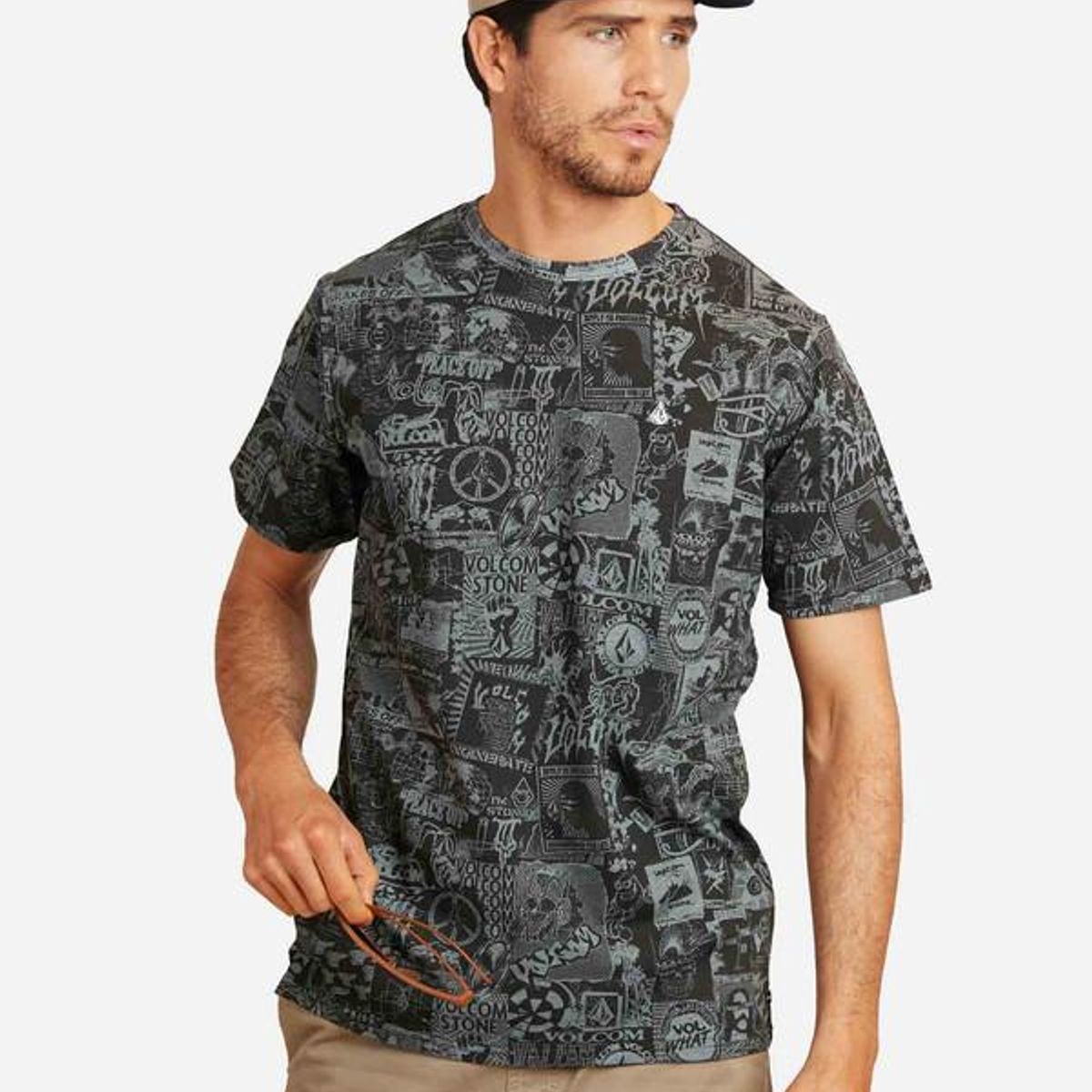 VOLCOM - Polera Legal Nightmare Blk Sst