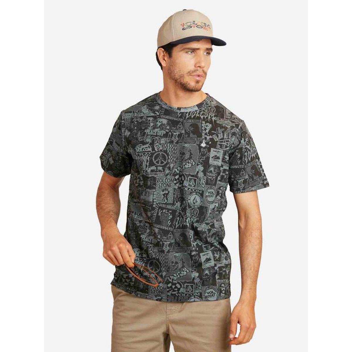VOLCOM - Polera Legal Nightmare Blk Sst