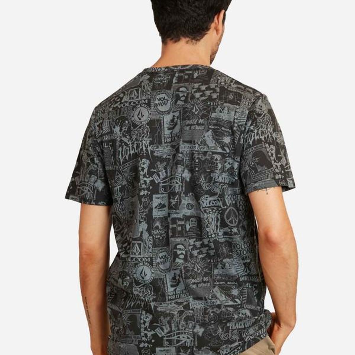 VOLCOM - Polera Legal Nightmare Blk Sst