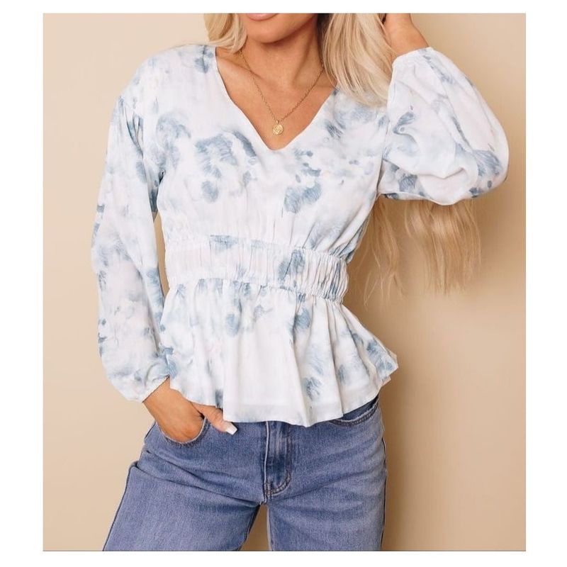 ARRAKASTA - Blusa tie dye S a 2XL