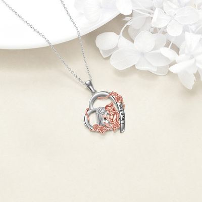 Imagen 2 del producto Collar mamá hija plata 925