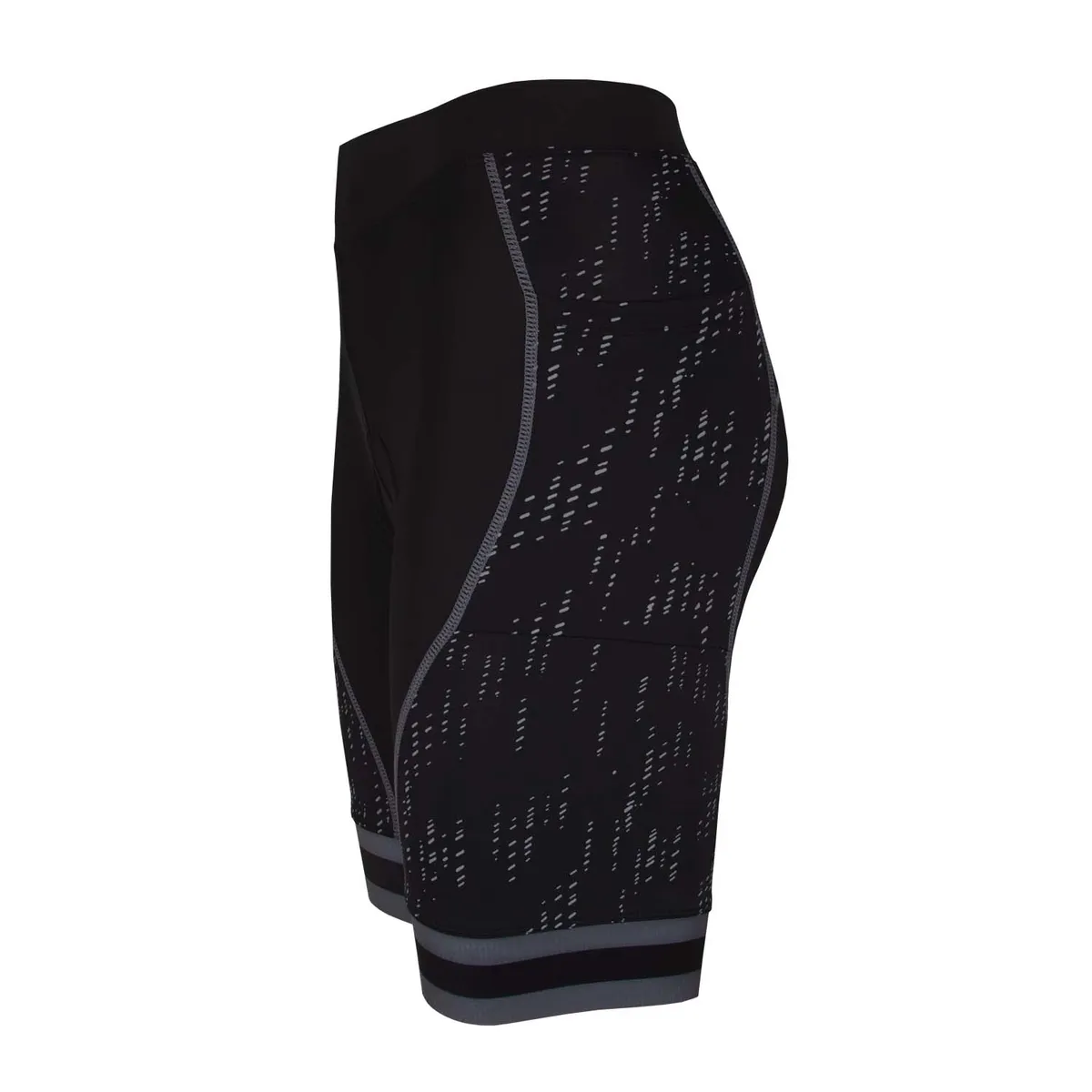 ANDESLAND OUTDOOR APPAREL - Calza Cycling Acolchado Dryup Swift Negra Mujer