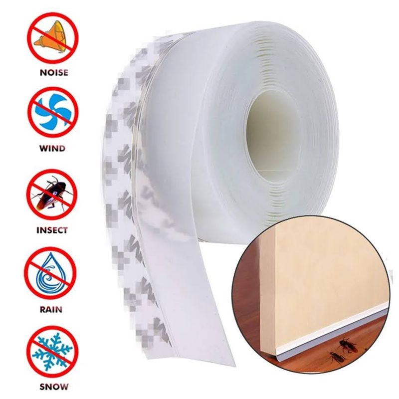 GENERICO - Burlete Autoadhesivo Antipolvo Para Ventana Puerta Anti Bichos