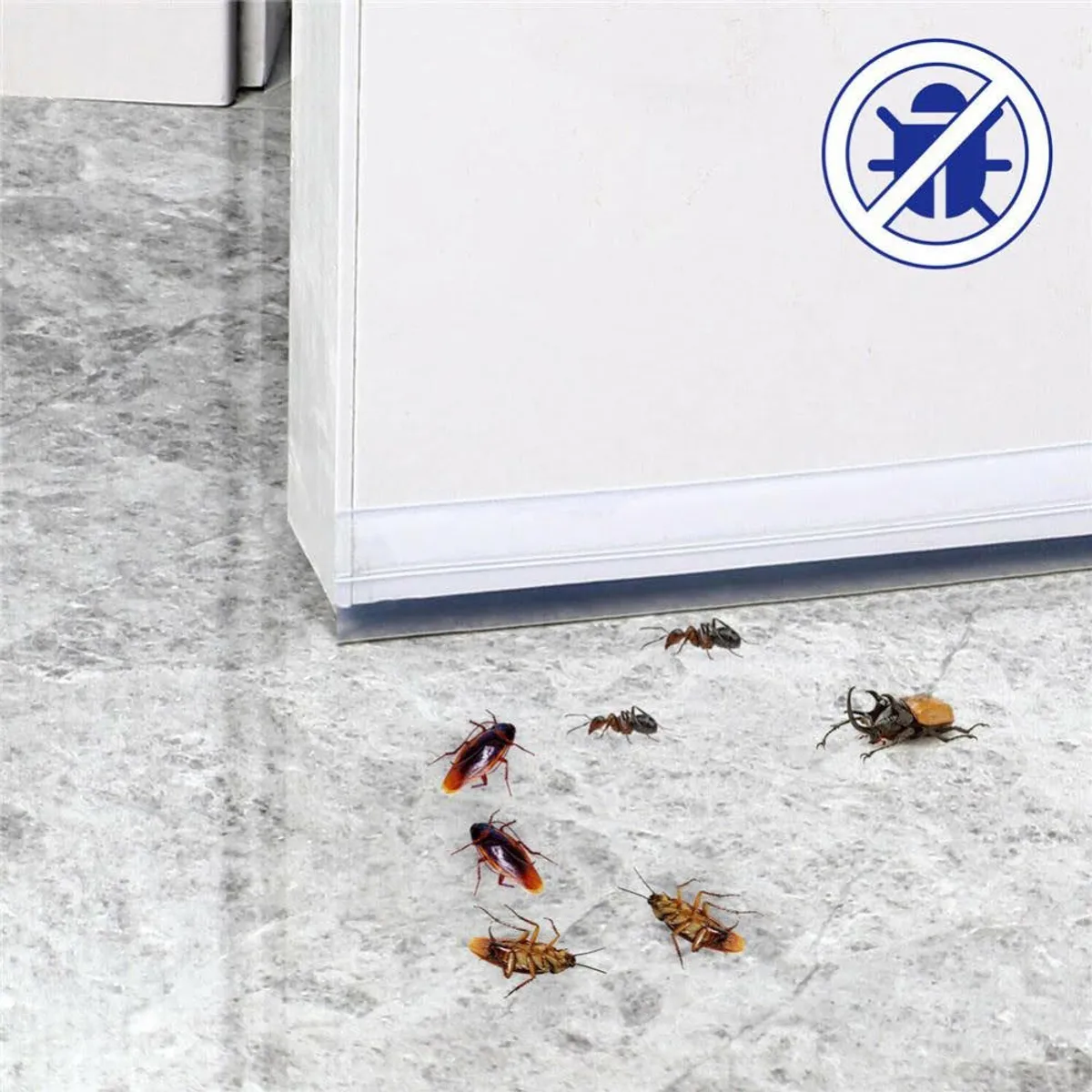 GENERICO - Burlete Autoadhesivo Antipolvo Para Ventana Puerta Anti Bichos