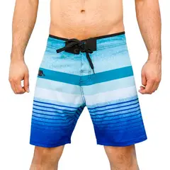 ANDESLAND OUTDOOR APPAREL - Shorts Surf Estampado Azul Hombre