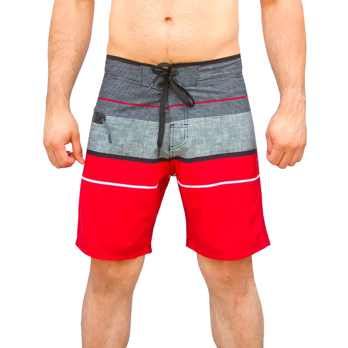 ANDESLAND OUTDOOR APPAREL - Shorts Summer Bright Colorado Rojo Hombre