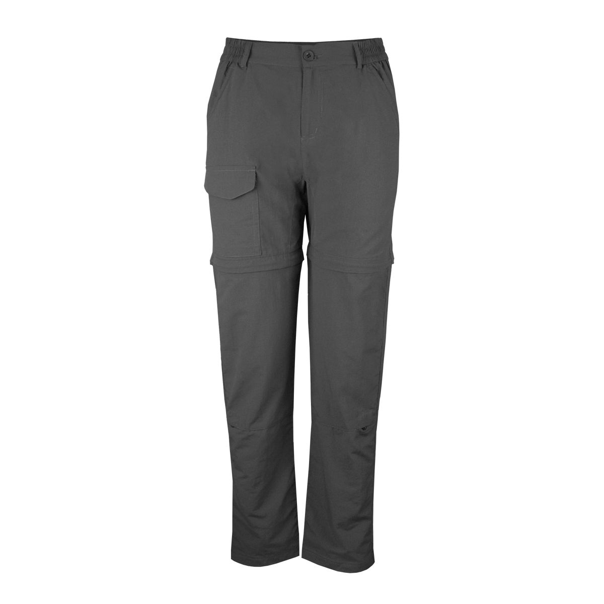 ANDESLAND OUTDOOR APPAREL - Pantalón Trekking Desmontable Ripstop UPF50 Fénec Gris Mujer