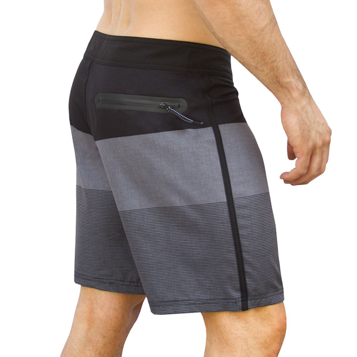 ANDESLAND OUTDOOR APPAREL - Shorts Summer Lines Colorado Gris Hombre