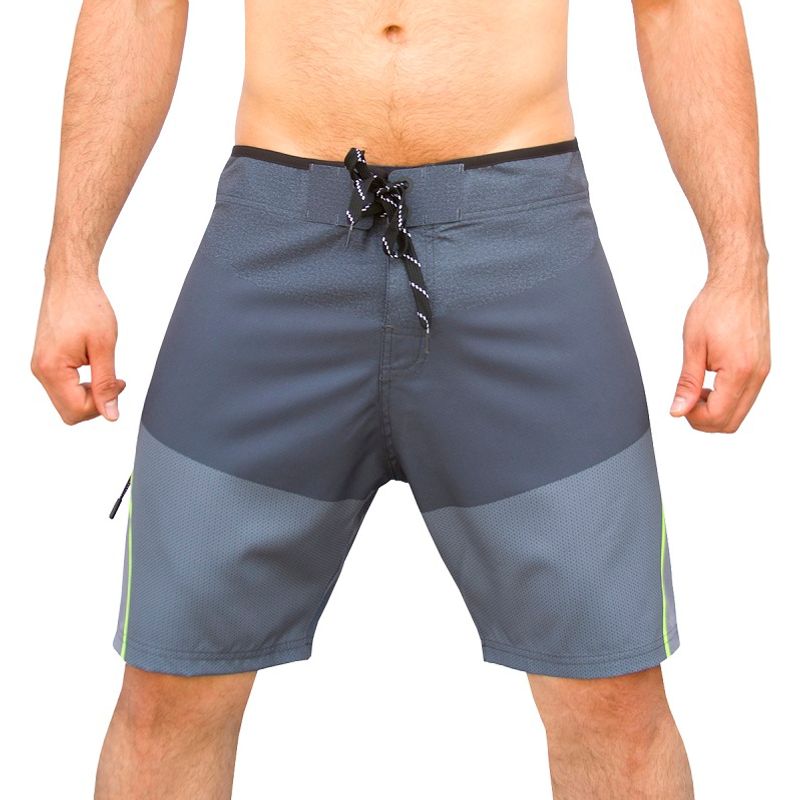 ANDESLAND OUTDOOR APPAREL - Shorts Surf Estampado Gris Hombre