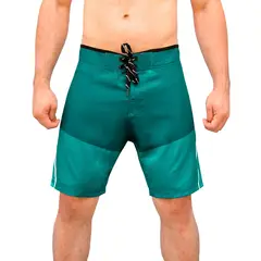 ANDESLAND OUTDOOR APPAREL - Shorts Surf Estampado Verde Hombre