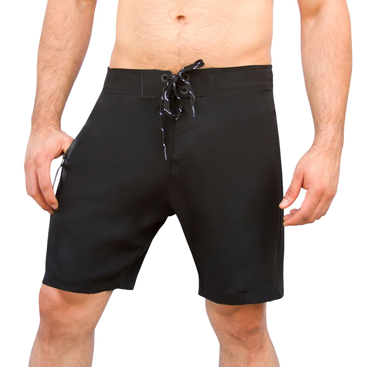 ANDESLAND OUTDOOR APPAREL - Shorts Summer Plain Colorado Negro Hombre