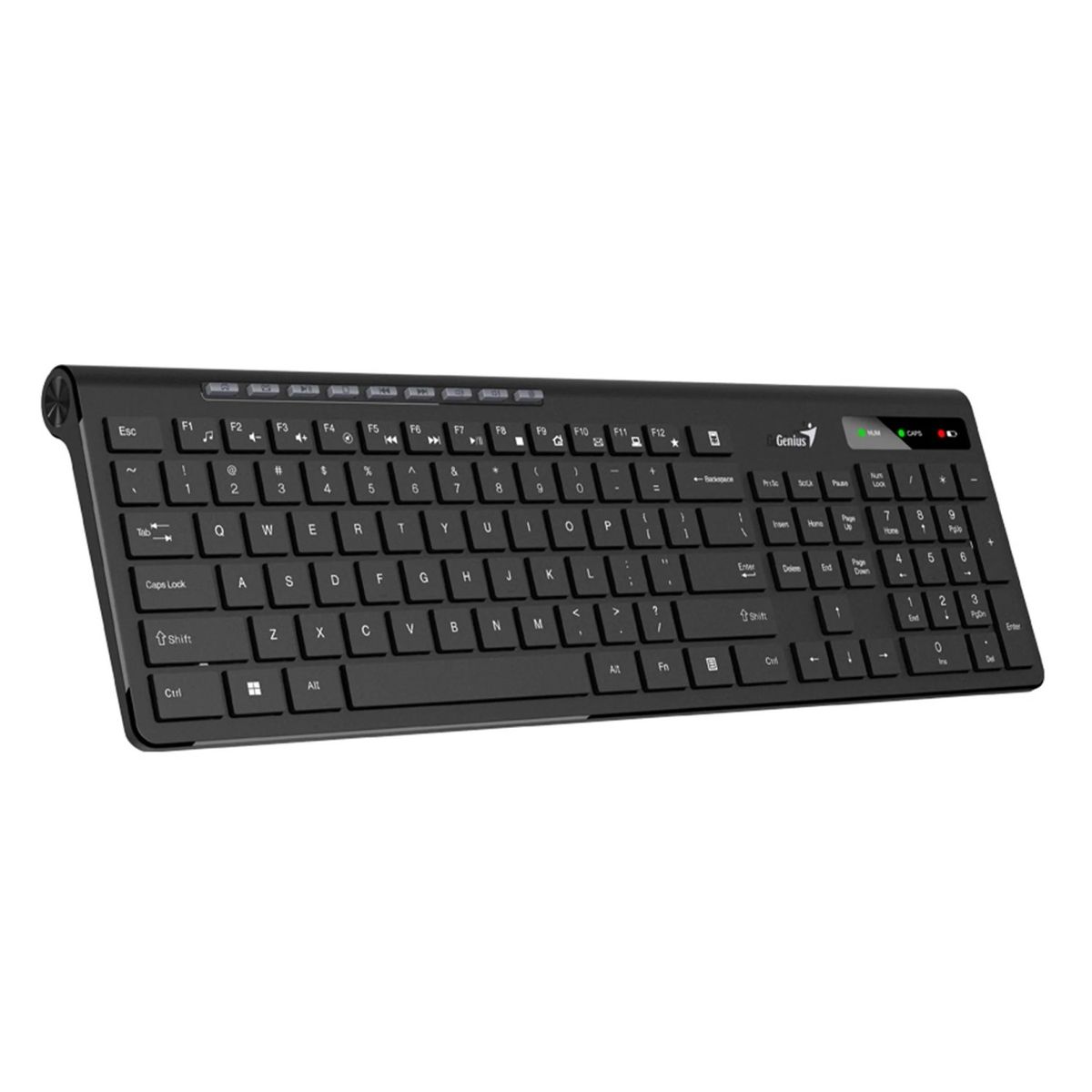 GENIUS - Teclado Inalámbrico Slimstar 7230 Genius Negro