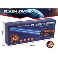 Espada Laser RGB Luminosa Recargable USB Sonido Retractil