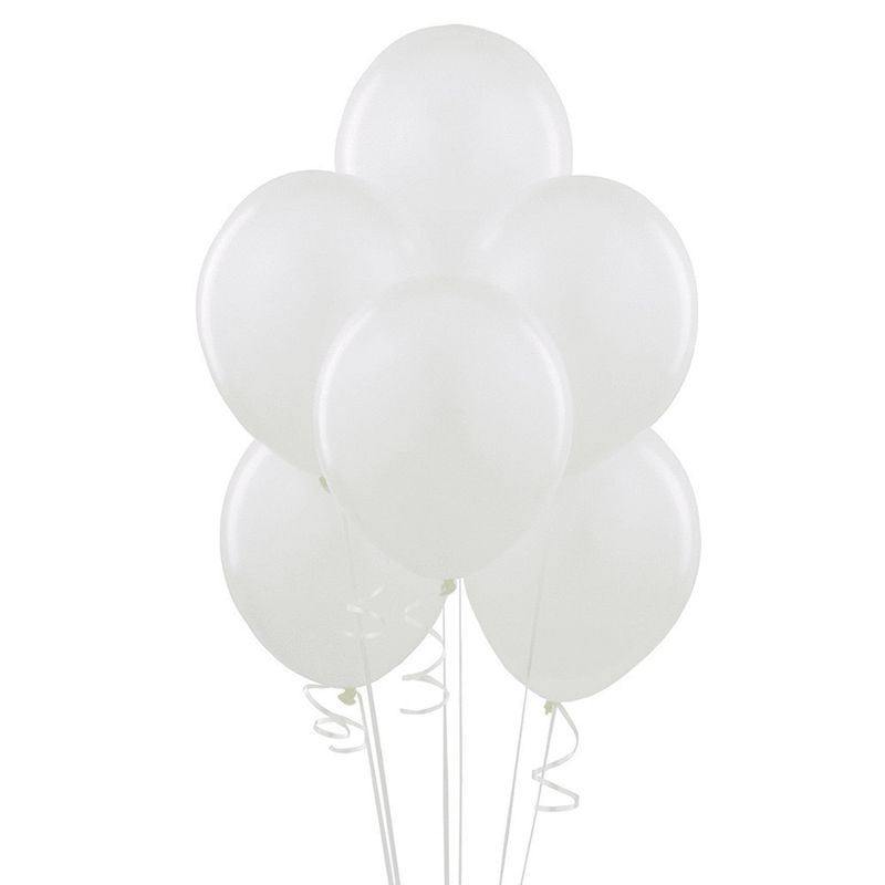 COTILLON ACTIVARTE - Globos Liso Blanco R9 X 25 Cotillón Activarte