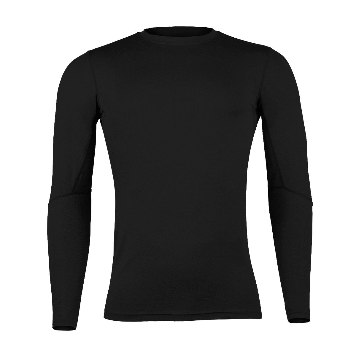 ANDESLAND OUTDOOR APPAREL - Polera Dryfit Manga Larga Negra Hombre
