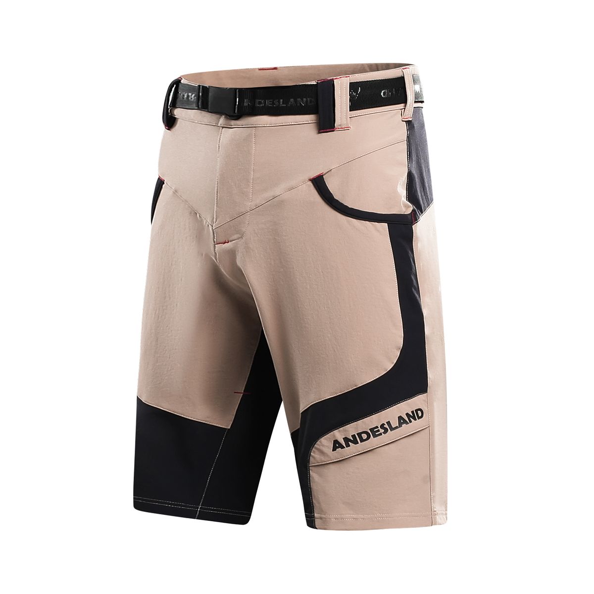 ANDESLAND OUTDOOR APPAREL - Shorts + Calza Cycling Acolchado Dryup Swift Beige Hombre