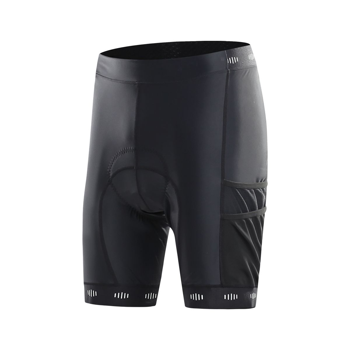 ANDESLAND OUTDOOR APPAREL - Calza Ciclismo Acolchado Bolsillos Negro Hombre