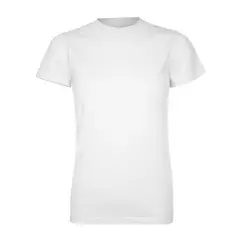 ANDESLAND OUTDOOR APPAREL - Polera Básica Algodón Blanca Unisex