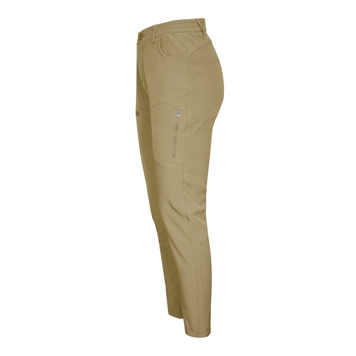 ANDESLAND OUTDOOR APPAREL - Pantalón Softshell Térmico Chilote Beige Mujer