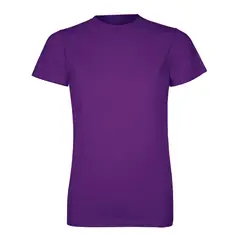 ANDESLAND OUTDOOR APPAREL - Polera Algodón Manga Corta Velox Essential Púrpura Unisex.-