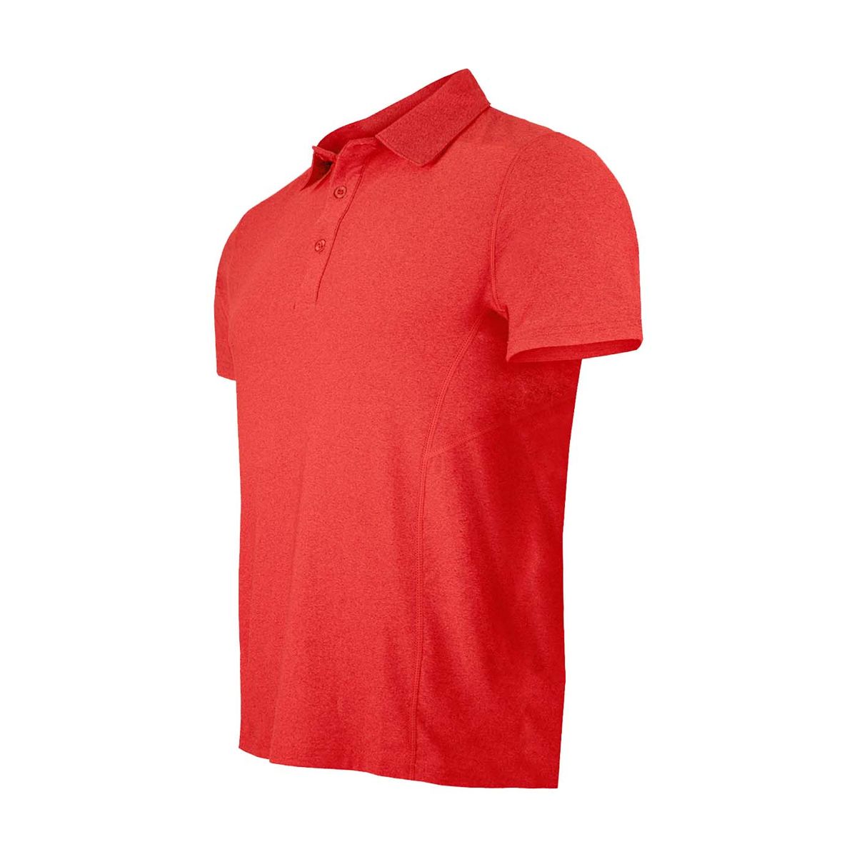ANDESLAND OUTDOOR APPAREL - Polera Dryfit Con Cuello Manga Corta Rojo Hombre
