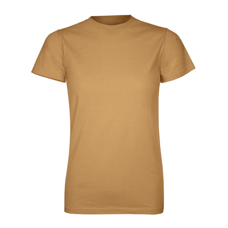 ANDESLAND OUTDOOR APPAREL - Polera Básica Algodon Cafe Unisex