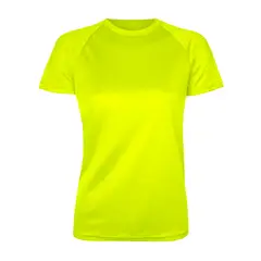 ANDESLAND OUTDOOR APPAREL - Polera Poliéster Manga Corta Otocyon Essential Amarilla Unisex
