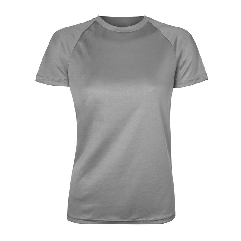 ANDESLAND OUTDOOR APPAREL - Polera Poliéster Manga Corta Otocyon Essential Gris Unisex