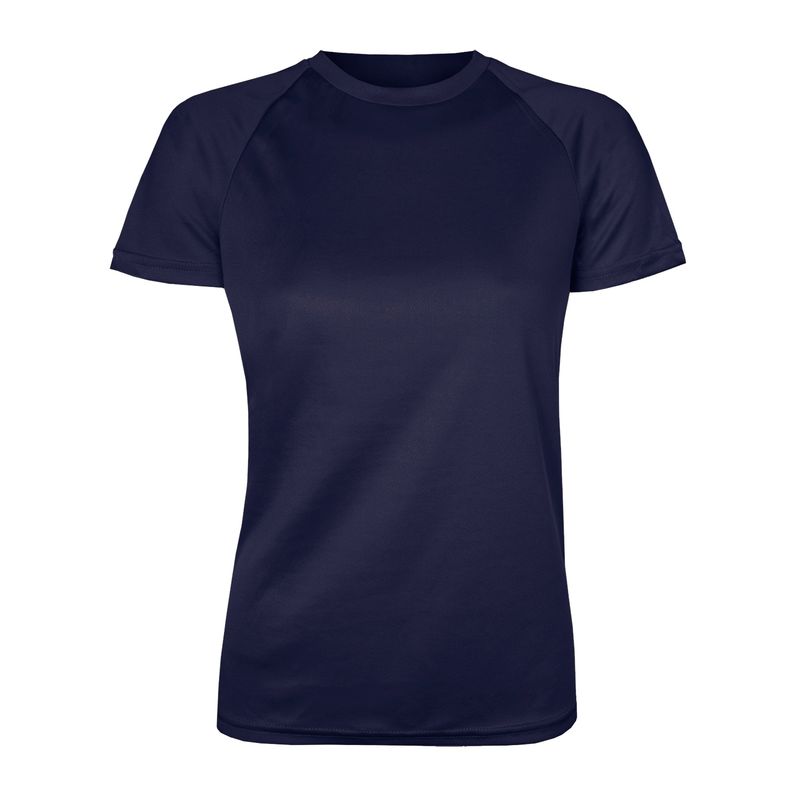 ANDESLAND OUTDOOR APPAREL - Polera Básica Poliéster Azul Marino Unisex