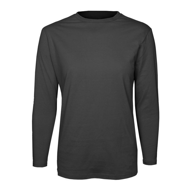 ANDESLAND OUTDOOR APPAREL - Polera Algodón Manga Larga Velox Essential Negra Unisex