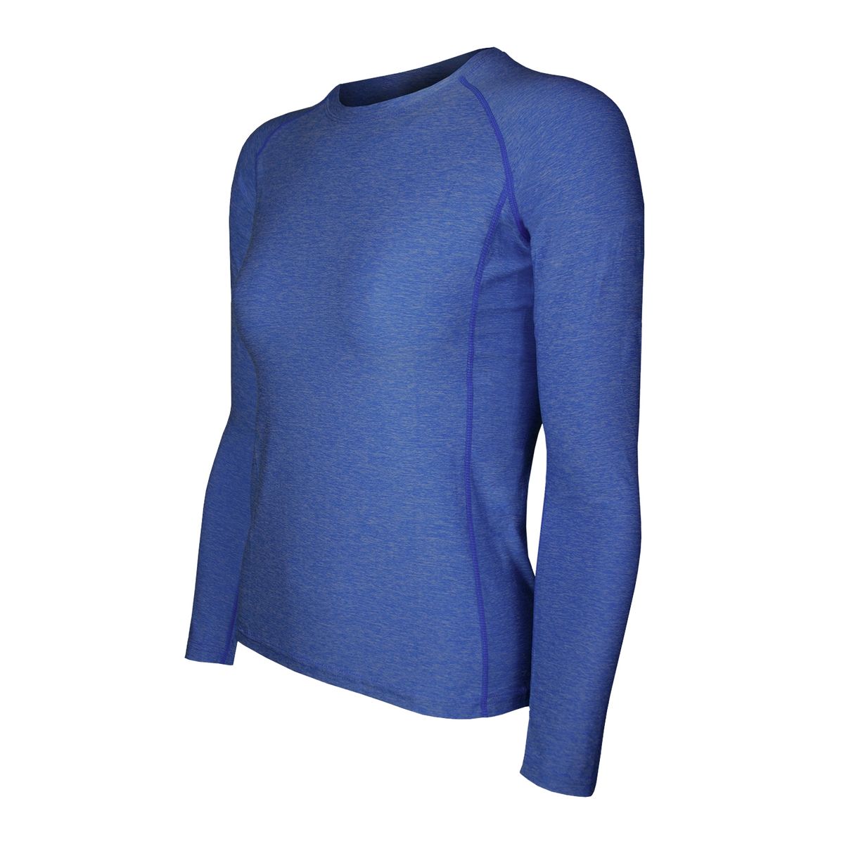 ANDESLAND OUTDOOR APPAREL - Polera Dry Fit Manga Larga Bangsi Azulino Mujer.-