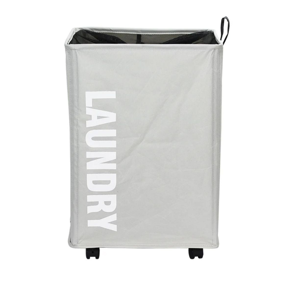 GENERICO - Canasto Ropa Sucia Plegable con ruedas