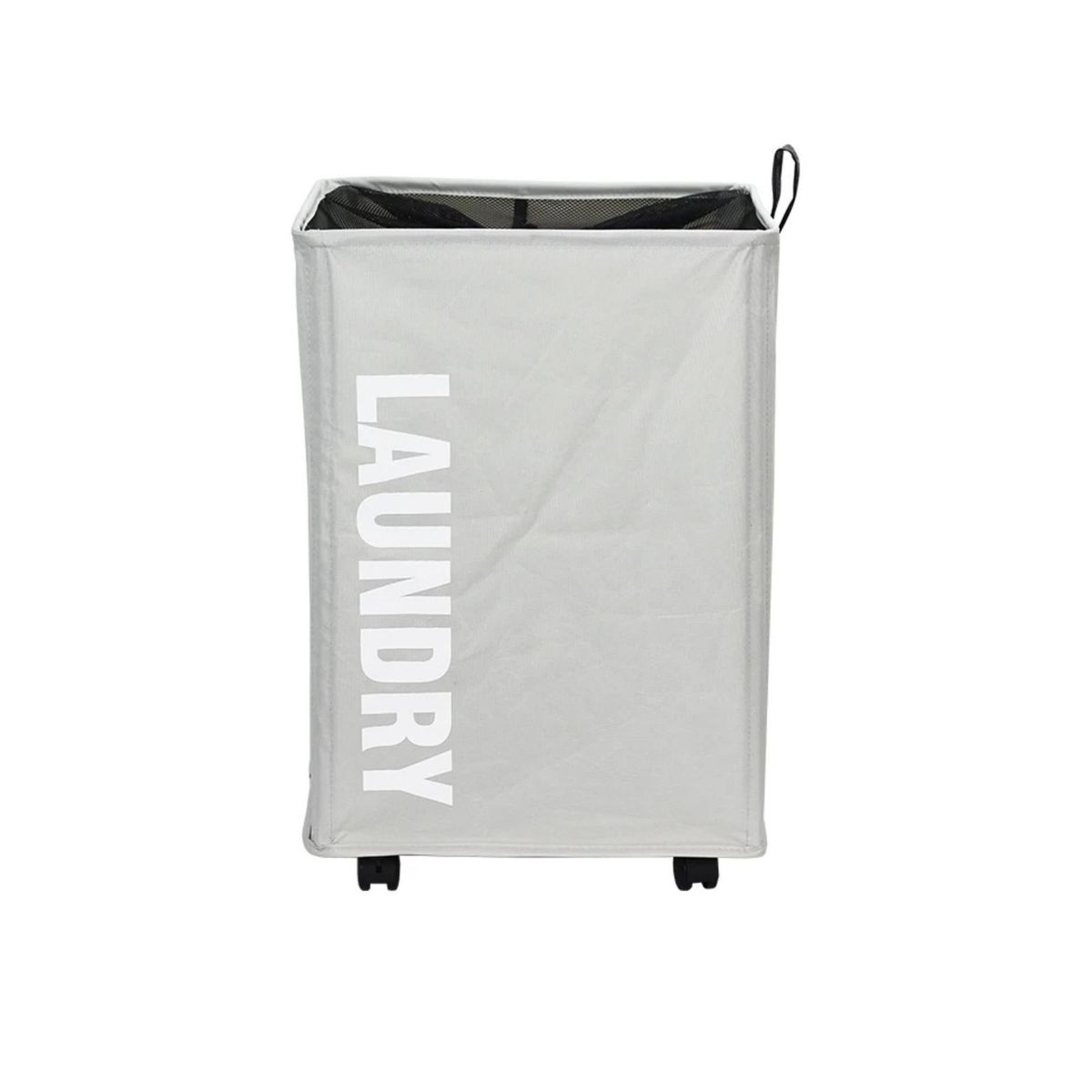 GENERICO - Canasto Ropa Sucia Plegable con ruedas