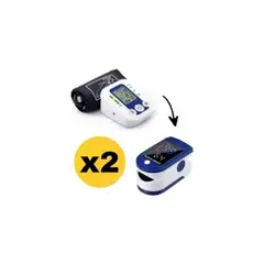 GENERICO - Toma Presión Digital Brazo Tensiómetro Oxímetro Saturometro ZK-B869