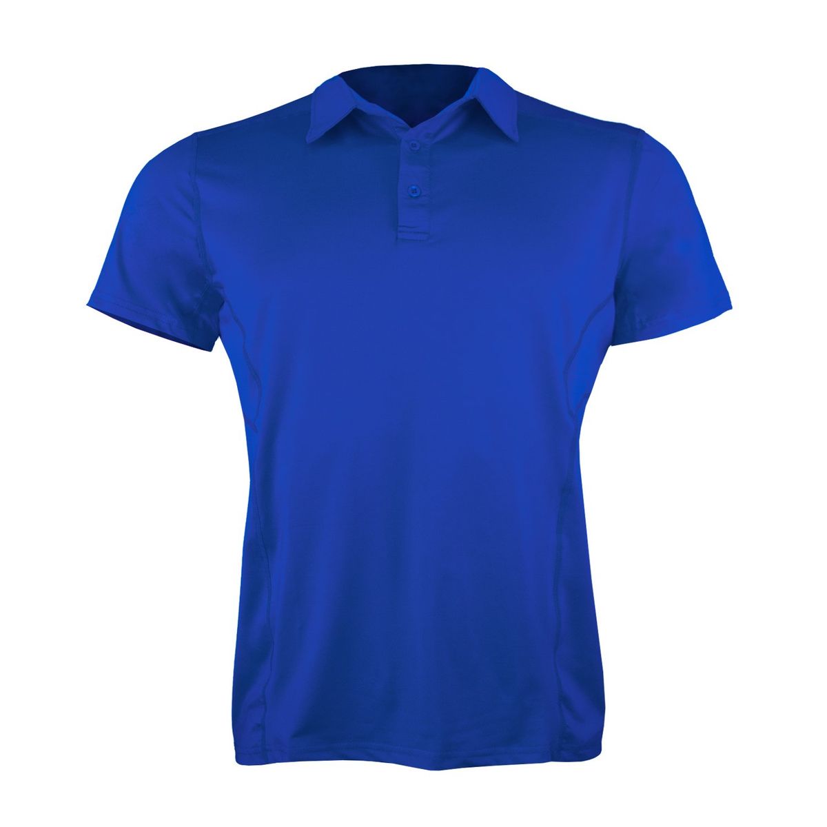 ANDESLAND OUTDOOR APPAREL - Polera Dryfit Con Cuello Manga Corta Azulino Hombre