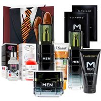 Set Cuidado Facial Para Hombre Tonico Serum Crema Anti Acné