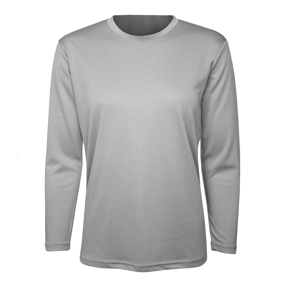 ANDESLAND OUTDOOR APPAREL - Polera Poliéster Manga Larga Otocyon Essential Gris Unisex.-