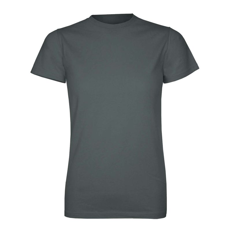 ANDESLAND OUTDOOR APPAREL - Polera Algodón Manga Corta Velox Essential Grafito Unisex