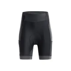 ANDESLAND OUTDOOR APPAREL - Calza Cycling Acolchado Dryup Corsac Negra Mujer