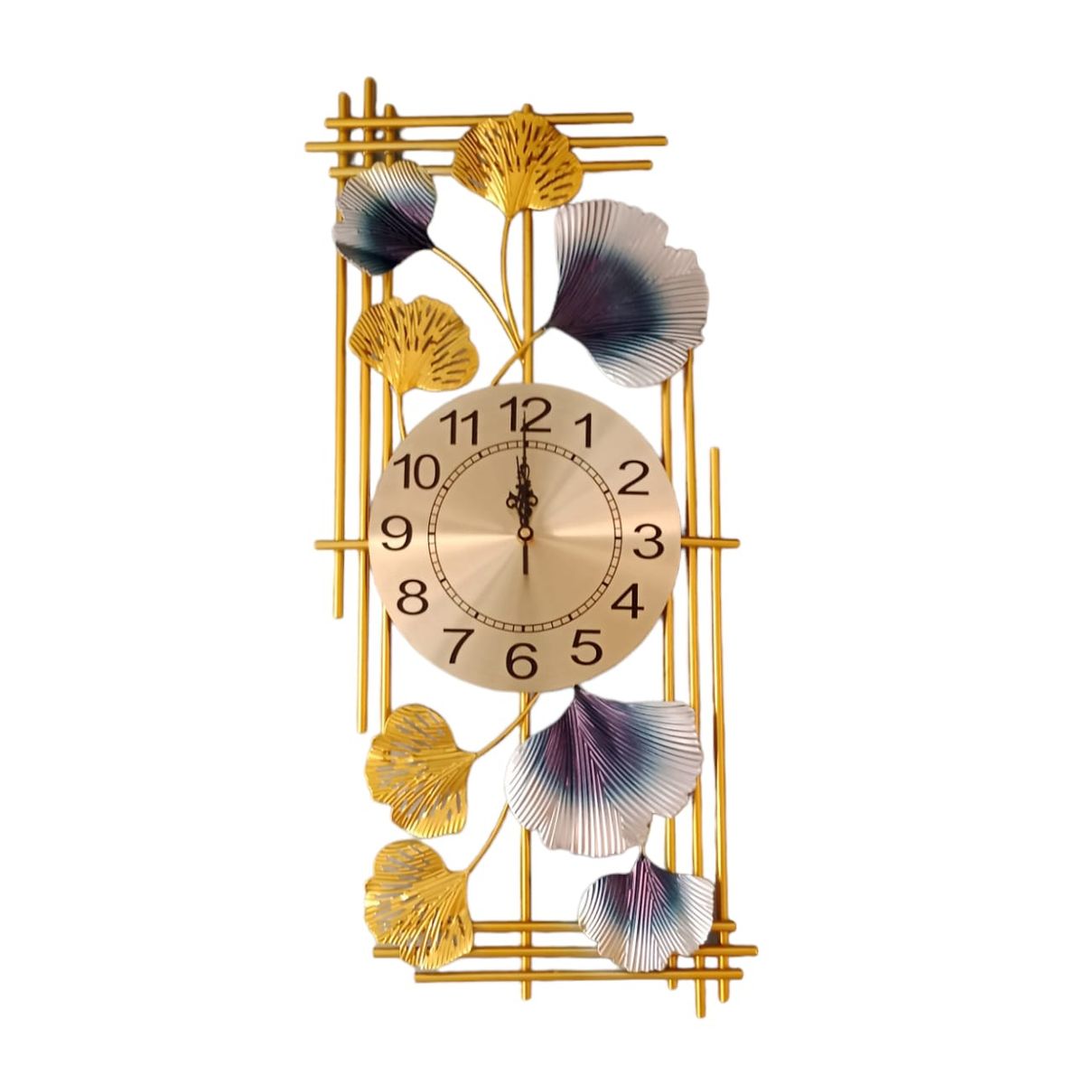 GENERICO - Reloj mural nórdico de metal