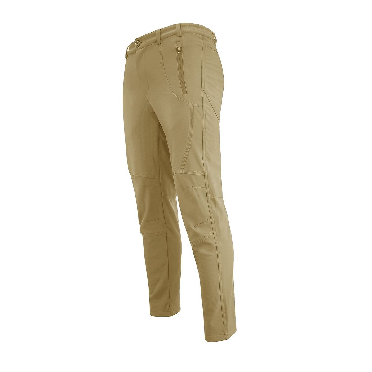 ANDESLAND OUTDOOR APPAREL - Pantalón Softshell Térmico Beige Hombre