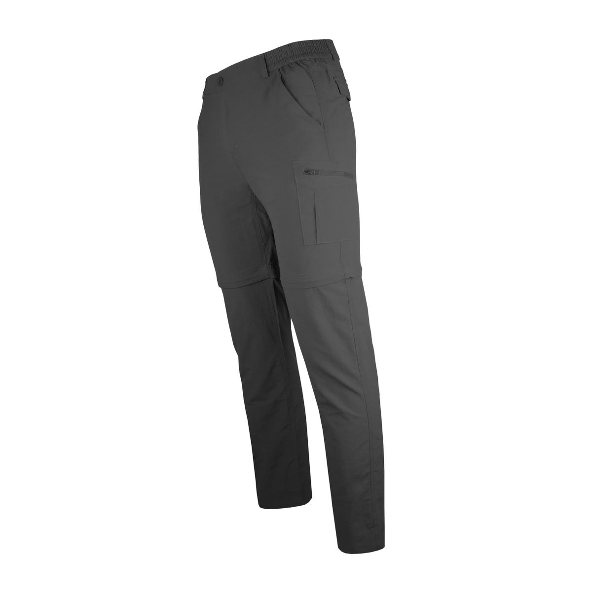 ANDESLAND OUTDOOR APPAREL - Pantalón Trekking Desmontable Ripstop UPF50 Fénec Gris Hombre