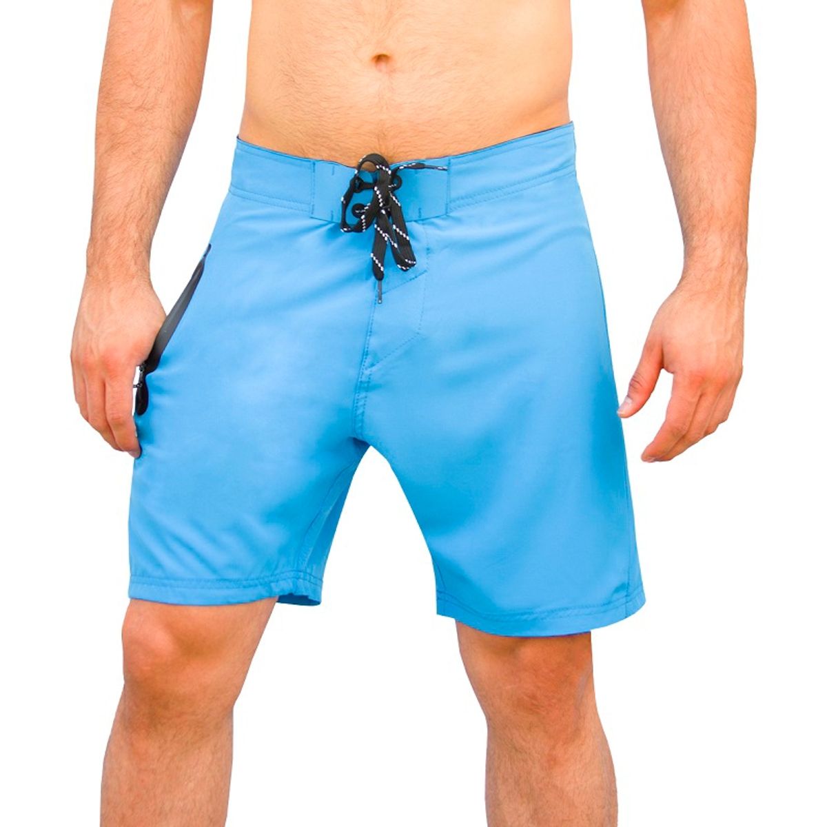 ANDESLAND OUTDOOR APPAREL - Short Surf Estampado Celeste Hombre