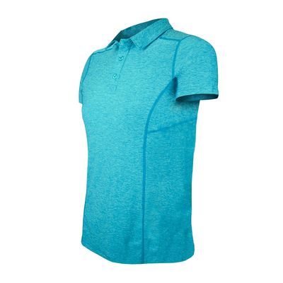 Imagen 2 del producto Polera Dry Fit Manga Corta Con Cuello Pale Pro Calipso Mujer.-