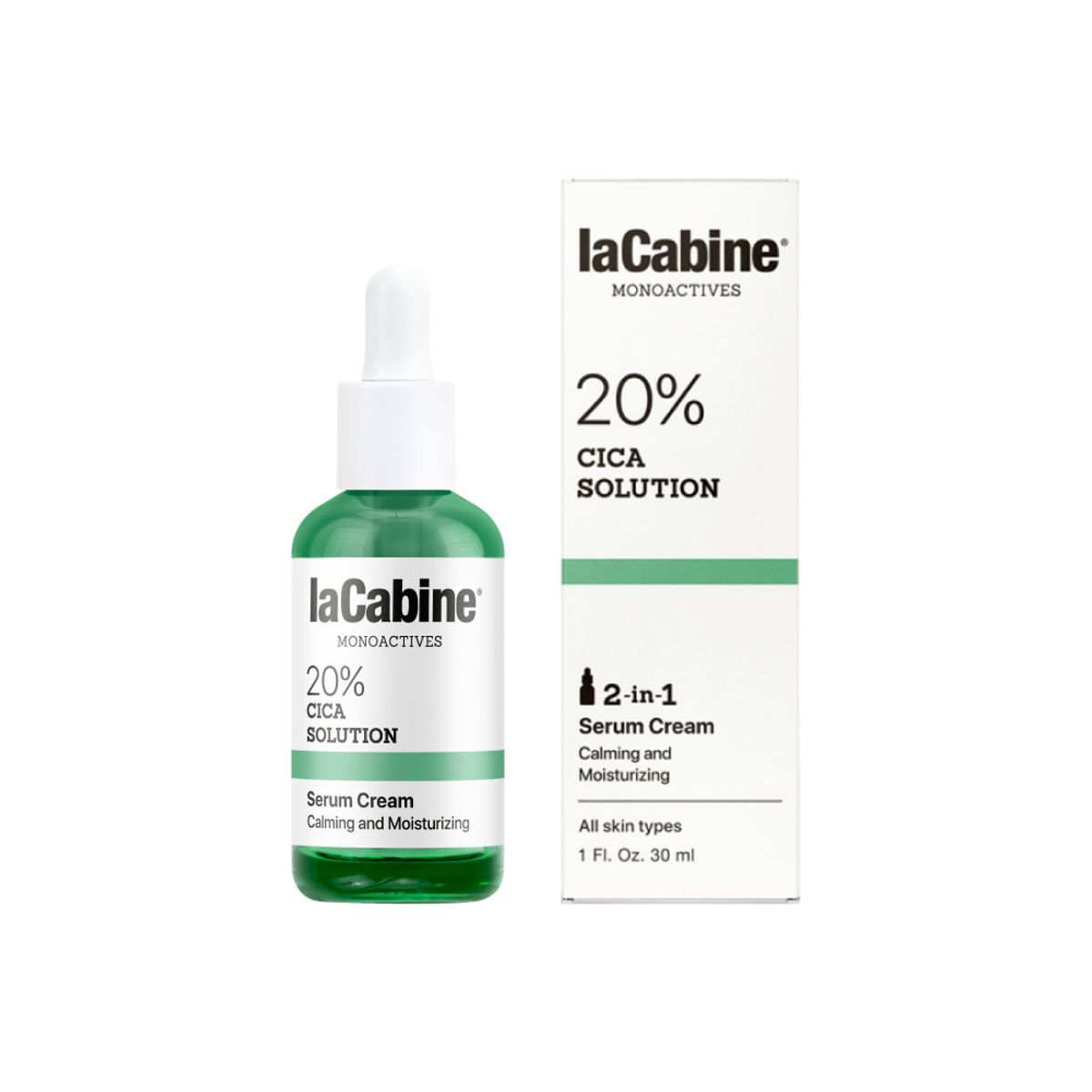 LA CABINE - Sérum-Crema 20% Cica La Cabine